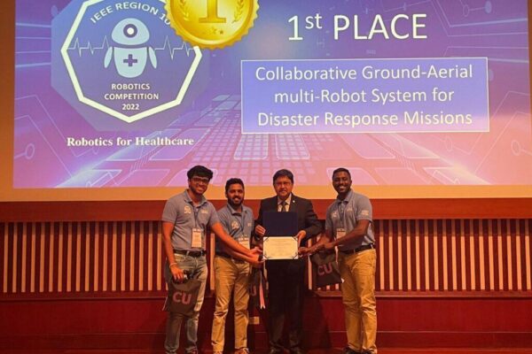 SLTC University Students Achieve First Place at National Robotics Competition 2026